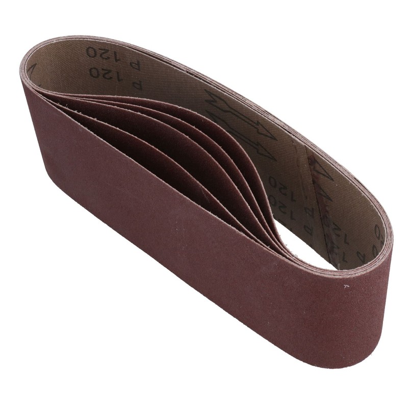 75mm x 533mm 120 Grit Fine Abrasive Sanding Belt Sander