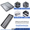 Cast Iron Drain Grate, 9.8 * 9.8 in B125 Class