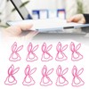 100Pcs Kids Paper Clips Bunny Style Strong Metal Exquisite Color