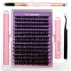 DIY Lash Extension Kit Volume Lash Clusters 50D D Curl