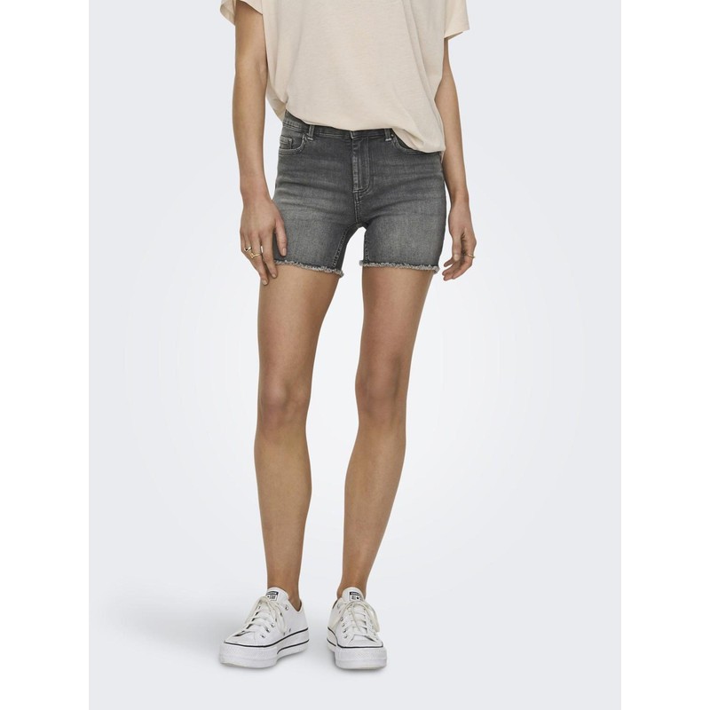ONLY ONLBLUSH Female Denim Shorts Medium Waist Normal Cut Denim