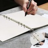 A5 Refill Paper, 3 Pack A5 Paper Dotted 6 Holes