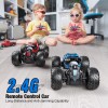 Powerextra 4WD 2.4GHz Double-Sided Rotating RC Stunt Car Remote Control