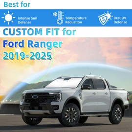 Windshield Sunshade Compatible with Ford Expedition 2018 2019-2023 2024 2025 Accessories Sun Shade Visor Shield Protector