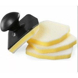 Discount Car Care Products Hand Held Swivel Knob Tire Dressing Applicator Plus 3 Replacement Pads