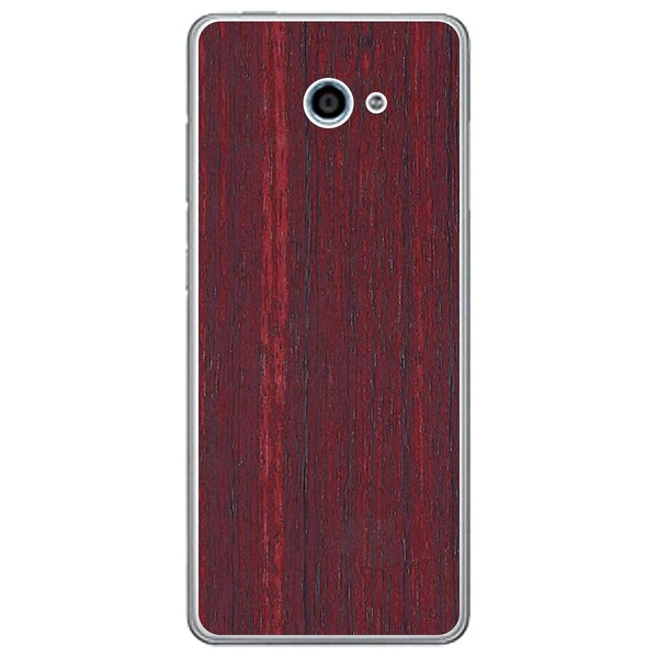 McHarrier Kyocera Easy Smartphone 2 A001KC Skin Seal Rosewood Pattern