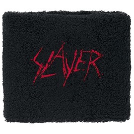 Slayer Logo - Wristband Sweatband Black
