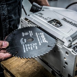 Trend Wood PTFE Circular Saw Blade, 160 mm Diameter, 20 mm Bore, 48 Teeth, HW, 2.2 mm Cutting Width, CSB/16048/P