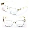 2 Pairs of Comfortable Classic Retro Reading Glasses - Bifocals