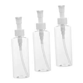 TOVINANNA 3pcs Small Pump Bottle for Lotion Refillable Dispenser with Press Pump Travel for Skincare Makeup Removers Oils Portable and Versatile