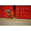 Brady ToughStripe Nonabrasive Diagonal Stripes Floor Marking Tape, 100' Length,