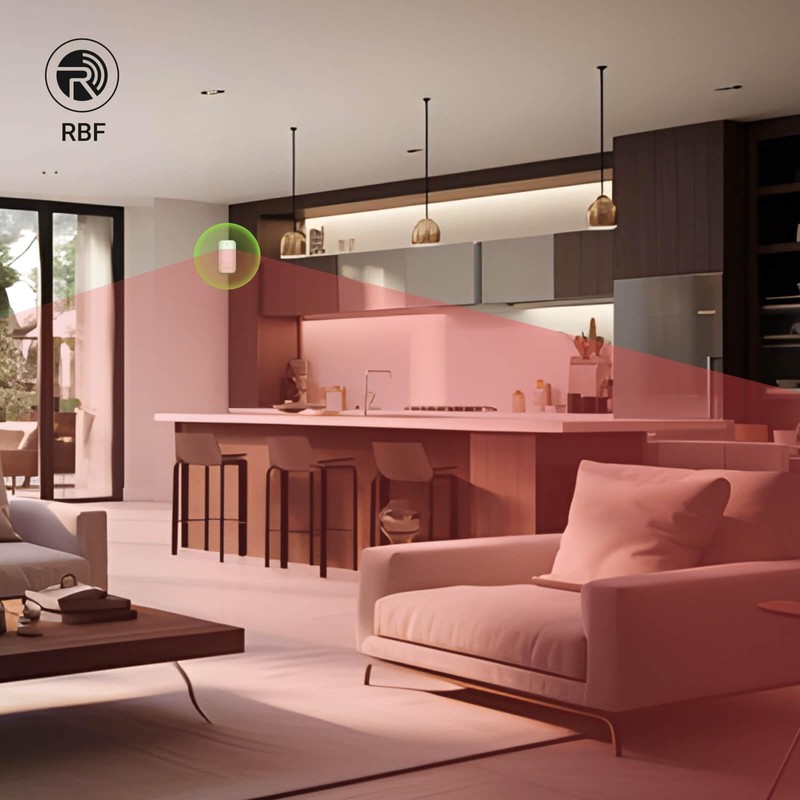 Roombanker Passive Infrared (PIR) Motion Sensor - Pet Immune, Long-Range