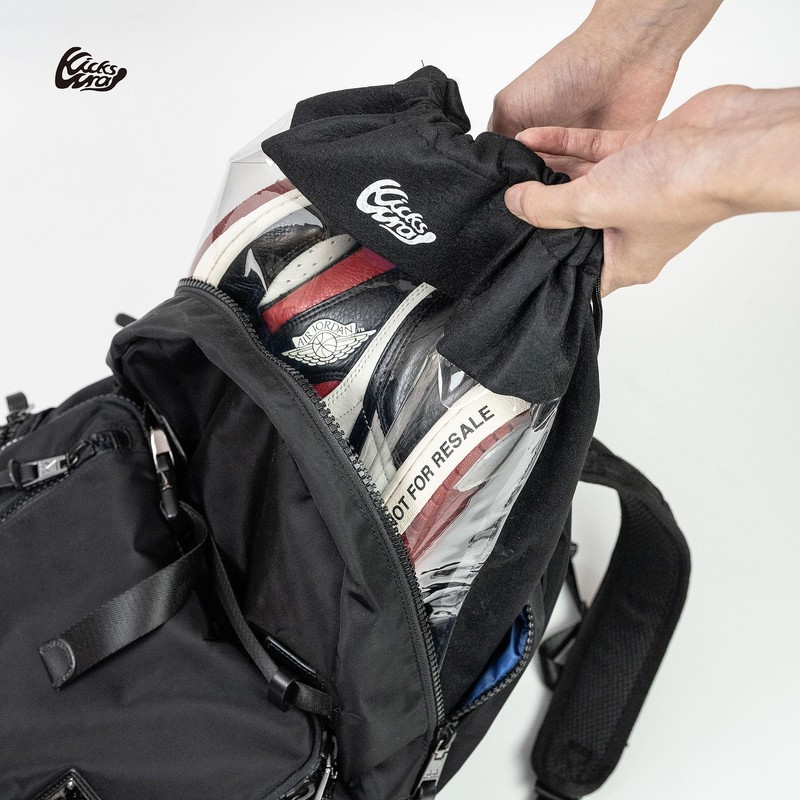KicksWrap Shoes Bag 2.0 (Shoe Bag 2.0) Activated Carbon Included,