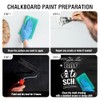 Falling in Art Chalkboard Paint, 16 Oz Black Chalkboard Paint