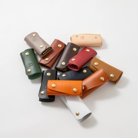 IL BISONTE Key Case, Leather, Genuine Leather, Cowhide Leather, Women's, Men's, Unisex, Size: 4.3 inches (11 cm), Nume