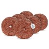 FUSL Copper Sponge Scratch-Free Pack of 6 - Antibacterial Cleaning