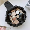 AWAVM Drawstring Makeup Bag, Travel Portable Large Capacity Makeup Bag,