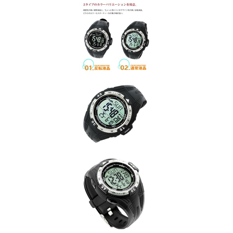 LAD WEATHER Divers Watch, Water Depth Meter, Water Temperature Meter,