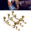 6Pcs Full Closed Guitar Tuning Key Accurate Fast Operation Stable