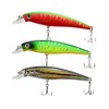 ODS 3.5" Minnow Fishing Lure Floating Shallow Crankbait Fishing Tackle