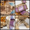 Foyucool 3D Wooden Puzzle for Adults, DIY Creative Spacecraft Design