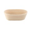 Set 2 Bread Proving Basket 22cm/8.6 inch Round + 25cm/10