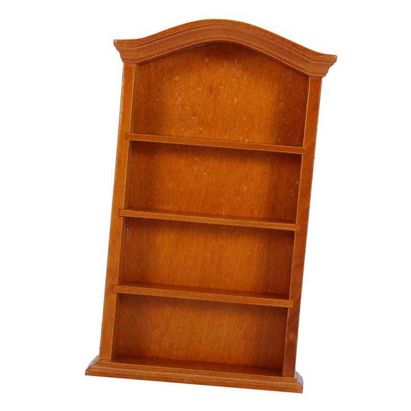 1:12 Dollhouse Miniature Furniture Wood Bookcase Bookshelf Cabinet Home Decor