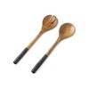 Folkulture Salad Servers or Salad Tongs, Wooden Utensils for Serving