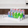 Rula Drink Organizer for Fridge, Width Adjustable Water Bottle Pusher