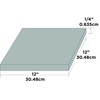 Sorbothane Vibration Damping Sheet Stock (50 Duro, 1/4 x 12