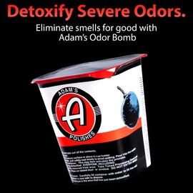 Adam's Polishes Odor Bomb, Odor Neutralizer for Car and Home, Fights Bad Odors, Eco Friendly, Pet Safe, Long Lasting, Works on All Odors