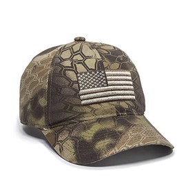 Outdoor Cap Men's Standard Usa-200 Kryptek Highlander, One Size Fits
