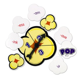Learning Resources POP for Word Families Game, Word Families, Vocabulary and Rhyming, For 2-4 players, Ages 6+