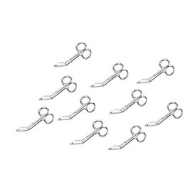 EMI Lister Bandage Scissors, Stainless Steel, Adult - Bulk multipack - Select Quantity (3.5" - 10 Pack)