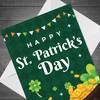RED OCEAN St Patricks Day Card, Happy St.Patrick's Day Card,