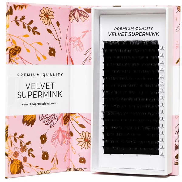 LLBA Super Mink Wimpernverlängerung: verschiedene Auswahl (0,05 bis 0,2), C-CC-D