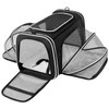 MASKEYON TSA Airline Approved Large Pet Travel Carrier,4 Sides Expandable