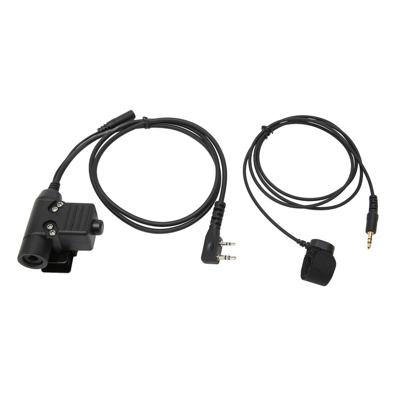 U94 PTT Adapter Push to Talk Button Walkie Talkie Military
