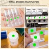 PARLAIM 1/4 Inch Roll Color Coding Labels,4200per Round Adhesive Circle