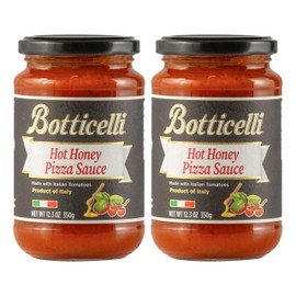 Botticelli Hot Honey Pizza Sauce | 2 Pack Each | 12.3 Oz Jars