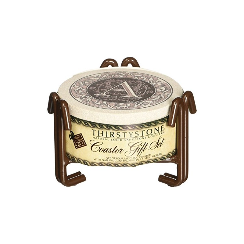 Thirstystone Posavasos absorbentes, Monograma A