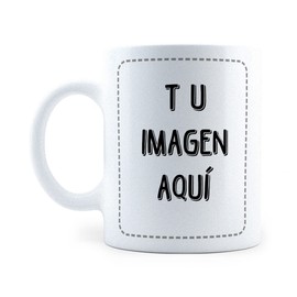 LISE GRAPHIX | Taza Personalizada Con tú Imagen, Logo o Frase, | Taza de Cerámica | Un bonito Regalo Original para Todo Momento | Ideal Para Casa u Oficina