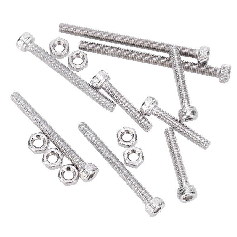 450pcs M3 Stainless Steel Cup Head Hex Socket Screw with