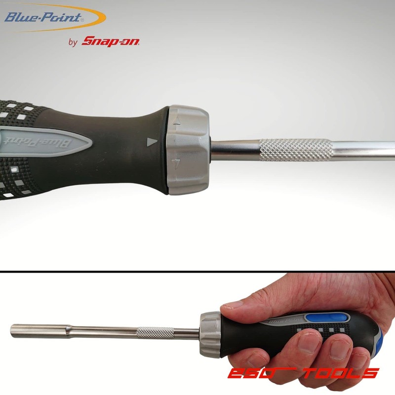 Blue Point Ratchet Screw Driver with bits ratcheting Screwdriver