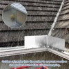 EEEKit 4PCS Rain Gutter Valley Splash Guards, Gutter Rain Diverter