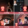LVOERTUIG Strawberry Night Light, Cute Silicone Strawberry Lamp, LED Cute