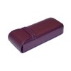 Benno Glasses Case with Clip Bordeaux