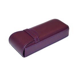 Benno Glasses Case with Clip Bordeaux
