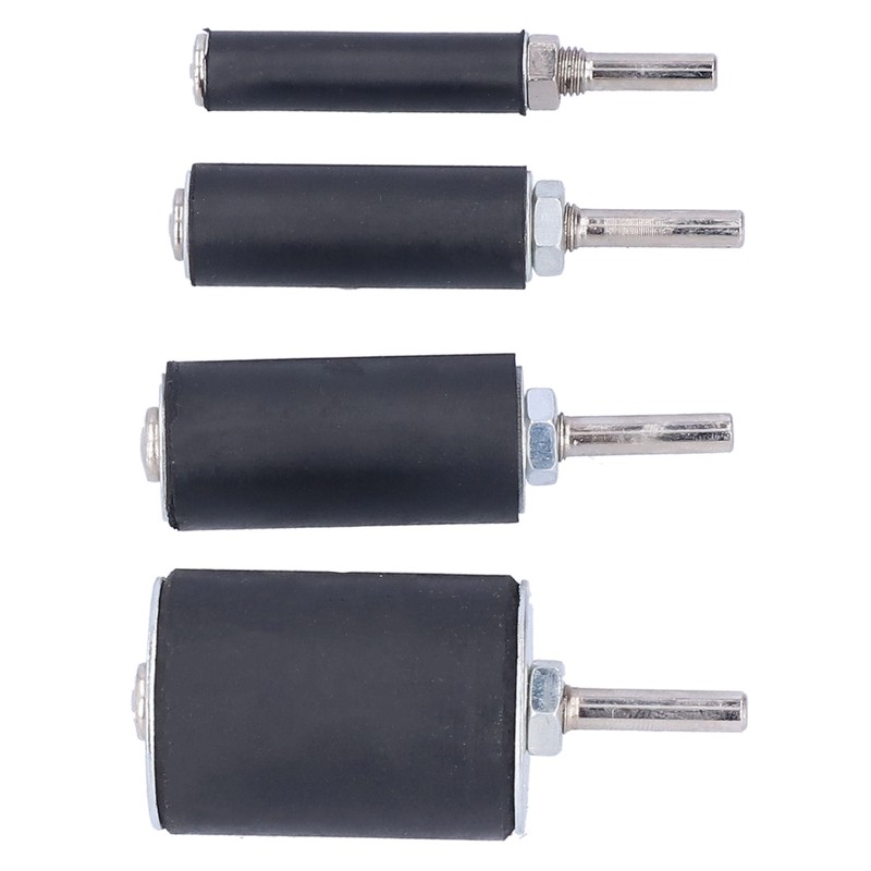 16Pcs Drum Sander 60 80 120 Grits Rust Removal Polishing