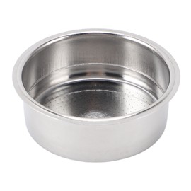 3pcs 51mm Filter Basket Reusable Stainless Steel Coffee Filter Double Layer 2 Cups Coffee Portafilter Basket